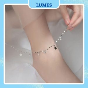 Lắc chân thiết kế hình lá cây Banyan