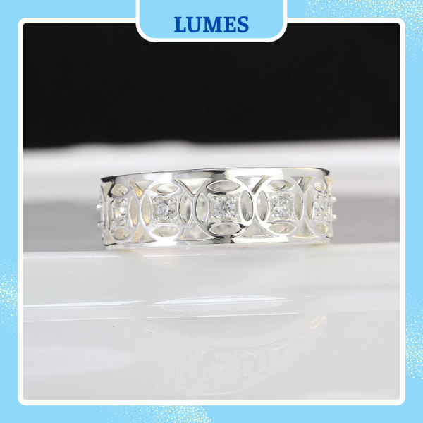 Nhẫn bạc nam kim tiền thu hút tài lộc Lumes