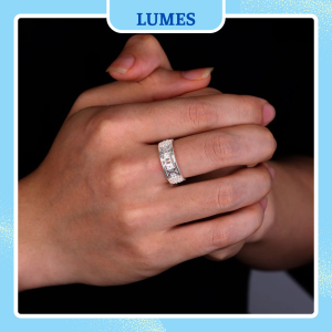 Nhẫn bạc nam kim tiền thu hút tài lộc Lumes