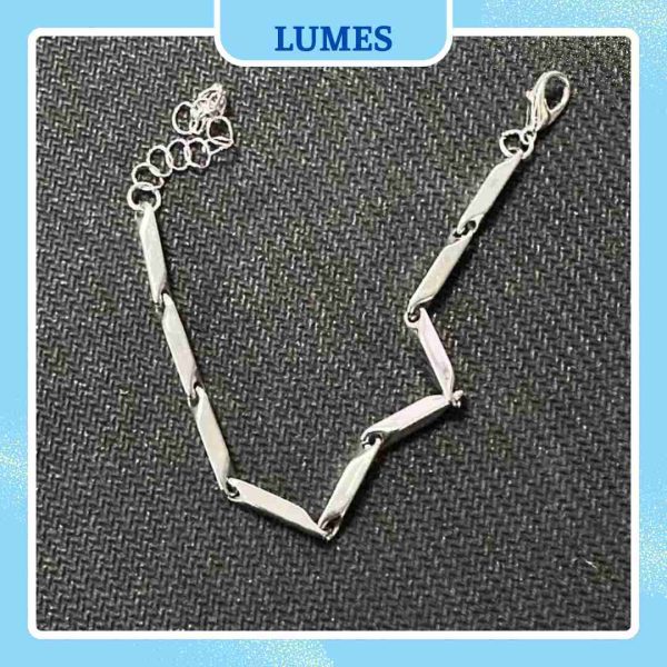 lắc tay bạc nam lumes