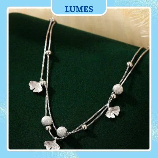 Lắc chân thiết kế hình lá cây Banyan Lumes - LC02