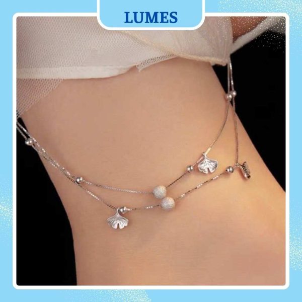 Lắc chân thiết kế hình lá cây Banyan Lumes - LC02