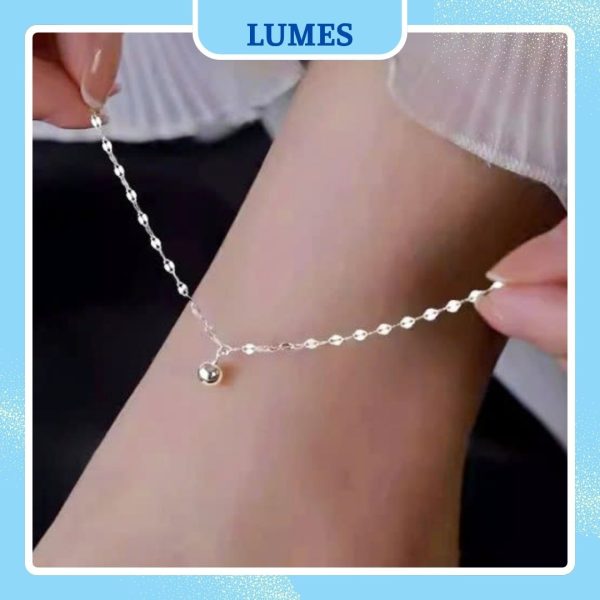Lắc chân Lumes thiết kế mắt xích độc đáo - LC05