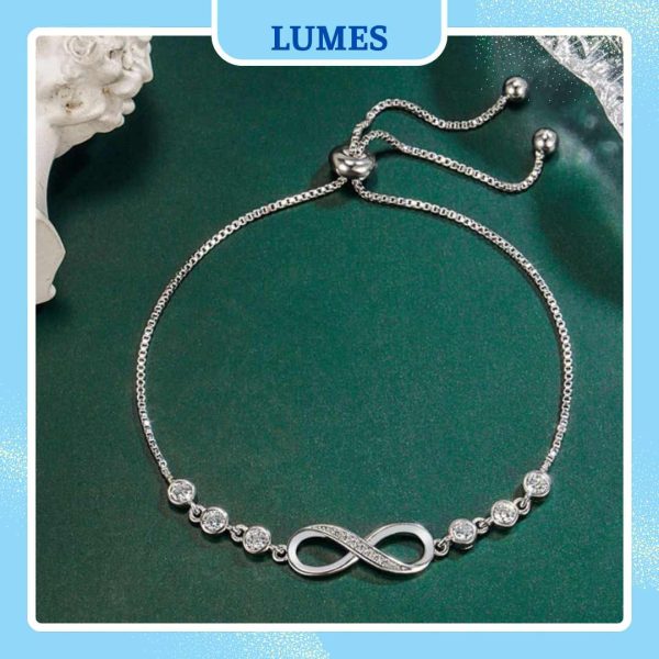 lắc tay bạc nữ lumes