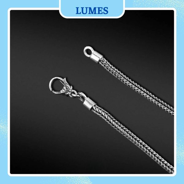 lắc tay bạc nam lumes