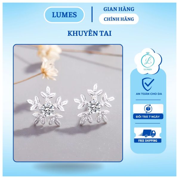 Khuyên tai bông tuyết