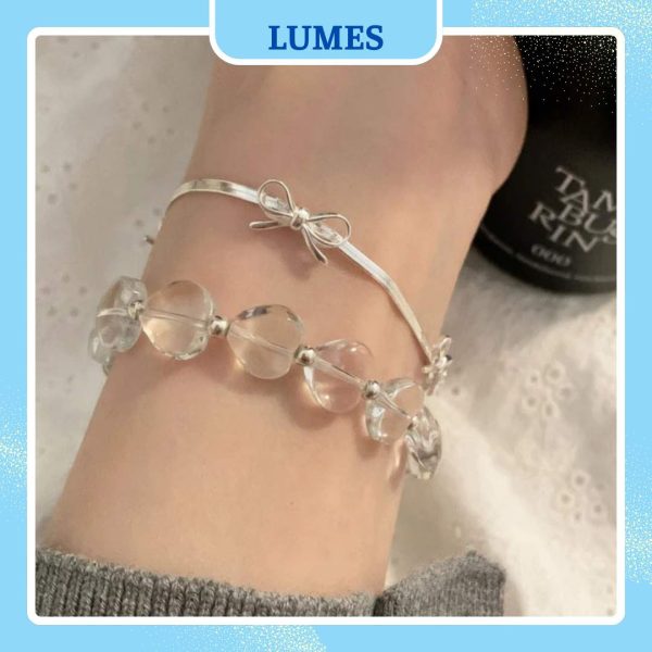 lắc tay bạc nữ lumes