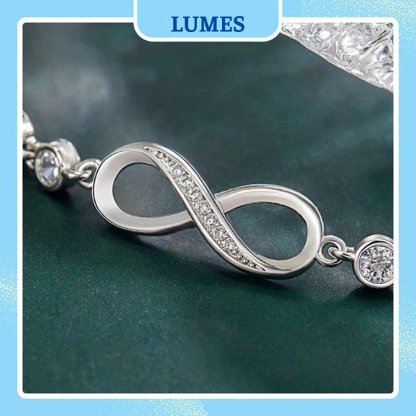 lắc tay bạc nữ lumes
