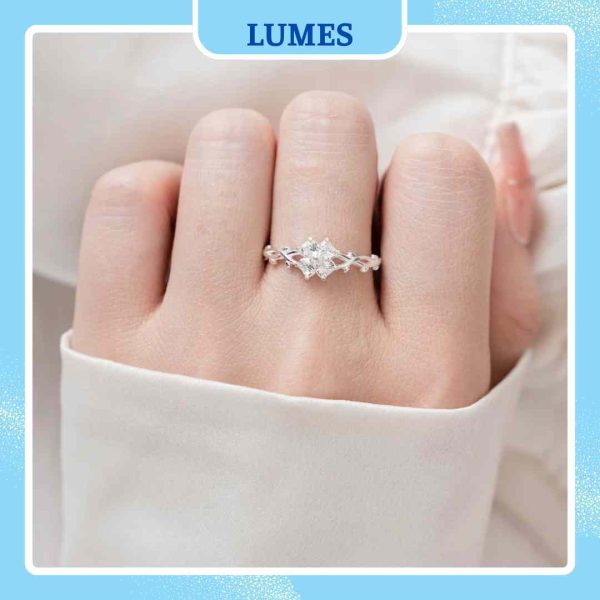 Nhẫn bạc nữ Lumes