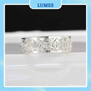 Nhẫn bạc nam kim tiền thu hút tài lộc Lumes - NB05
