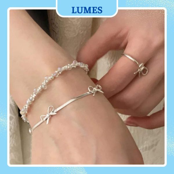 lắc tay bạc nữ lumes