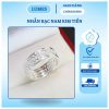 Nhẫn bạc nam kim tiền thu hút tài lộc Lumes - NB05