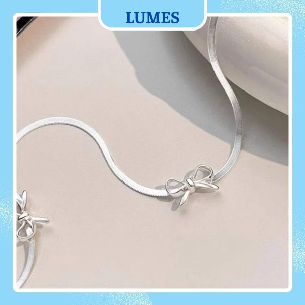lắc tay bạc nữ lumes