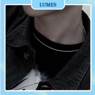 Dây chuyền bạc lụa nam Lumes - DCB04