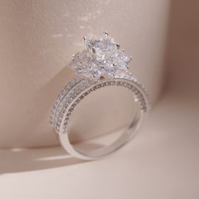 Tặng nhẫn bạc nữ